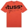 Stussy Sport 100% Pigment Dyed Tee - Tomato -Fashion Clothing Store Sport 100 Pigment Dyed Tee Tomato 1904914 TOMA 06 15 23 Feature KN