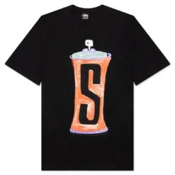 Stussy Spraycan Tee - Black