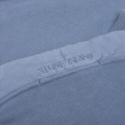 Stone Island Brushed Crewneck Sweatshirt - Avio Blue -Fashion Clothing Store Stone Island Brushed Crewneck Sweatshirt Air Force Blue MO771561720 V0024 01 16 23 Feature KN 7