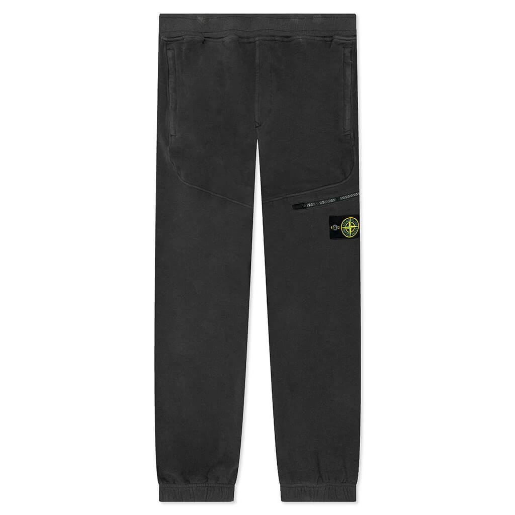 Stone Island Cargo Fleece Pants - Charcoal 3 Stone Island Cargo Fleece Pants - Charcoal