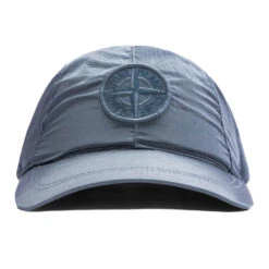 Stone Island Econyl Regenerated Nylon 6-Panel Cap - Mid Blue