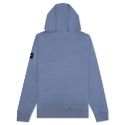 Stone Island Hooded Sweatshirt - Avio Blue -Fashion Clothing Store Stone Island Hooded Sweatshirt Air Force Blue MO771564120 V0024 01 14 23 Feature JP 5