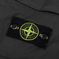 Stone Island Stretch Gabardine Trousers - Charcoal -Fashion Clothing Store Stone Island Stretch Cotton Gabardine Trousers Charcoal MO771532310 V0065 01 16 23 Feature KN 6