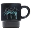 Stussy 3 People Stacking Mug - Black -Fashion Clothing Store Stussy 3 People Stacking Mug Black 138764 BLAC 06 10 2021 01 3