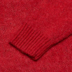 Stussy 8 Ball Heavy Brushed Mohair Sweater - Red -Fashion Clothing Store Stussy 8 Ball Heavy Brushed Mohair Sweater Red 117078 RED 10 19 2020 01 3