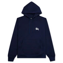 Stussy Basic Hoodie - Navy