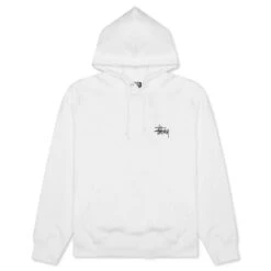 Stussy Basic Hoodie - White