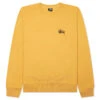 Basic Stussy Pigment Dyed Crew - Honey 1 Basic Stussy Pigment Dyed Crew - Honey -Fashion Clothing Store Stussy Basic Stussy Pigment Dyed Crew Honey 1914879 HONE 09 13 23 Feature VR
