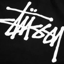 Basic Stussy Zip Hood - Black -Fashion Clothing Store Stussy Basic Stussy Zip Hood Black 1974870 BLAC 09 06 23 Feature KN 7