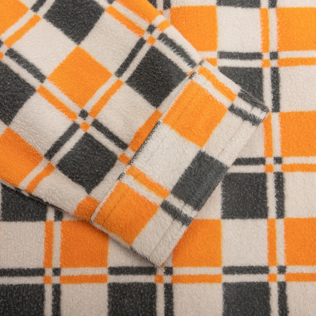 Stussy Brent Plaid L/S Shirt - Tan 6 Stussy Brent Plaid L/S Shirt - Tan - Image 4