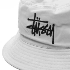 Stussy Brushed Big Basic Bucket Hat - Bone -Fashion Clothing Store Stussy Brushed Big Basic Bucket Hat Bone 1321107 BONE 06 26 22 Feature DUKE 2