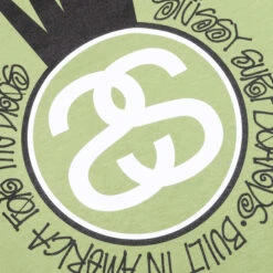 Stussy Crown Link Tee - Moss -Fashion Clothing Store Stussy Crown Link Tee Moss 1904931 MOSS 10 12 23 Feature VR 6