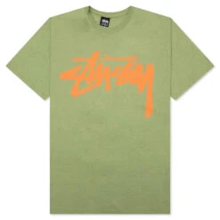 Stussy Dizzy Stock Tee - Moss