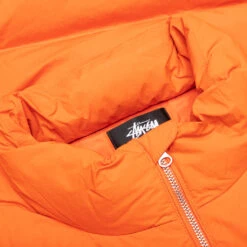 Stussy Nylon Down Puffer - Orange -Fashion Clothing Store Stussy Nylon Down Puffer Orange 115711 ORAN 10 12 23 Feature VR 6