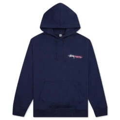 Stussy Postitive Vibrations App Hoodie - Navy