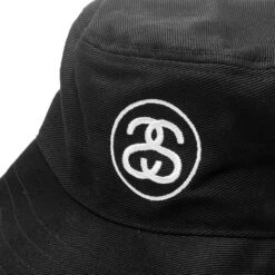 Stussy SS Link Deep Bucket Hat - Black -Fashion Clothing Store Stussy SS Link Deep Bucket Hat Black 1321105 BLAC 06 26 22 Feature DUKE 2