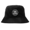Stussy SS Link Deep Bucket Hat - Black -Fashion Clothing Store Stussy SS Link Deep Bucket Hat Black 1321105 BLAC 06 26 22 Feature DUKE JM