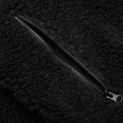 Stussy Sherpa Reversible Jacket - Black -Fashion Clothing Store Stussy Sherpa Reversible Jacket Black 118529 BLAC 09 10 23 Feature KN 7