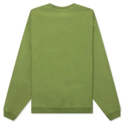 Stussy Varsity Oversized Crew - Green -Fashion Clothing Store Stussy Varsity Oversized Crew Green 118536 GREN 11 04 23 Feature KN 4