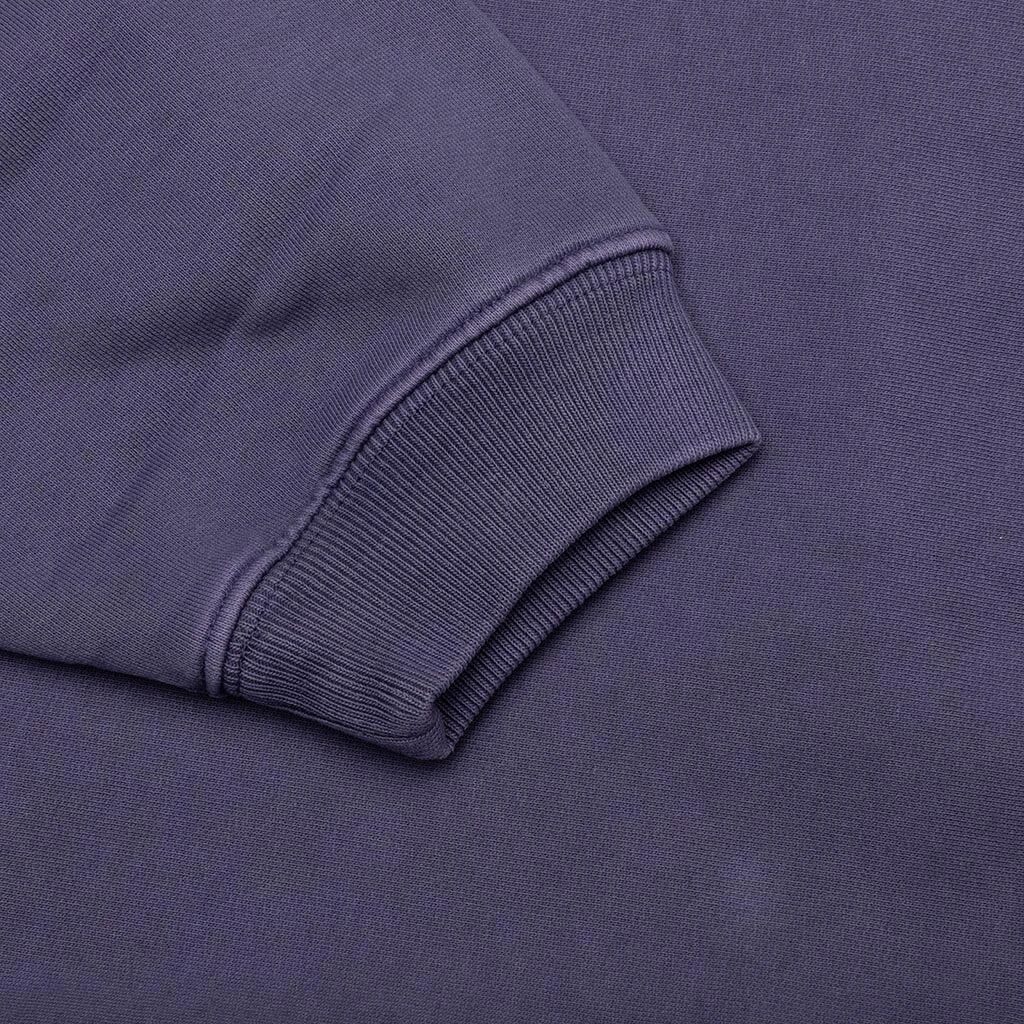 Stussy Varsity Oversized Crew - Washed Blue 5 Stussy Varsity Oversized Crew - Washed Blue - Image 3