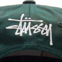 Stussy Vintage S Low Pro Cap - Forest -Fashion Clothing Store Stussy Vintage S Low Pro Cap Forest 1311047 02 17 23 Feature DV 8