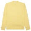 Jil Sander Crew Knit Sweater - Lemon 1 Jil Sander Crew Knit Sweater - Lemon -Fashion Clothing Store Sweater Lemon J21GP0002 J14506 742 07 02 23 Feature VR