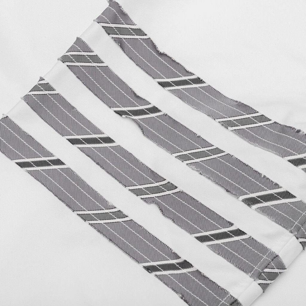 Oxford 4Bar Button Down L/S Shirt - Med Grey 5 Oxford 4Bar Button Down L/S Shirt - Med Grey - Image 3