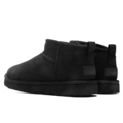 Ugg Women's Classic Ultra Mini Boot - Black -Fashion Clothing Store UGG Women s Classic Ultra Mini Boot Black 1116109 BLK 01 01 2022 01 3