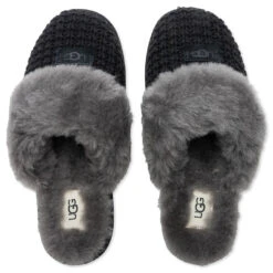 Ugg Women's Cozy Slipper - Black 9 Ugg Women's Cozy Slipper - Black -Fashion Clothing Store UGG Women s Cozy Slipper Black 1117659 BLK 03 10 22 Feature 4