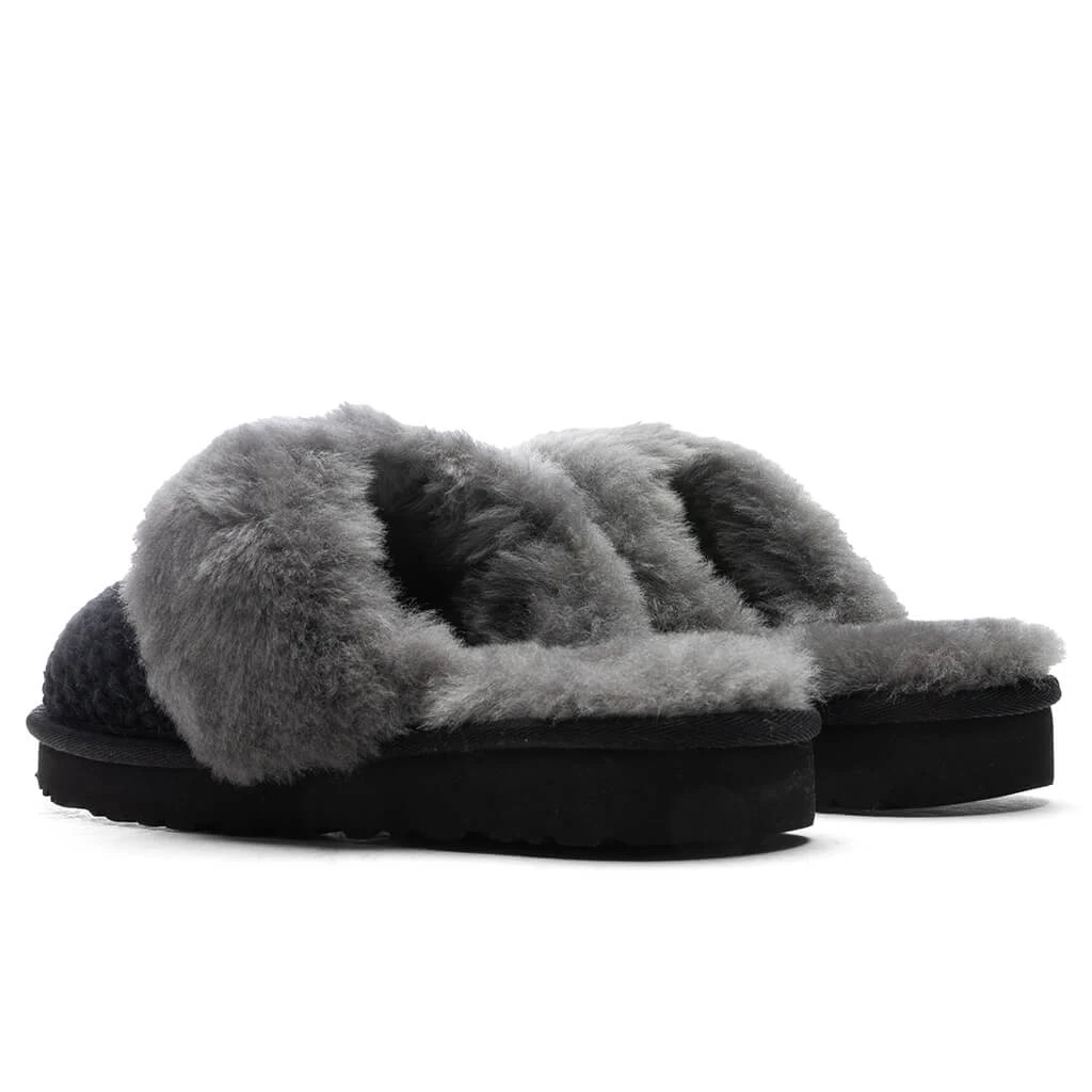 Ugg Women's Cozy Slipper - Black 5 Ugg Women's Cozy Slipper - Black - Image 3