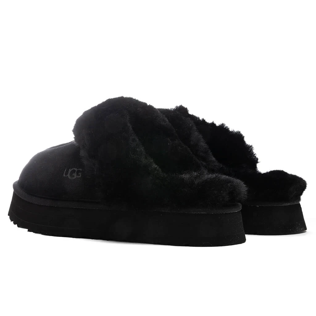 Ugg Women's Disquette Slipper - Black 5 Ugg Women's Disquette Slipper - Black - Image 3