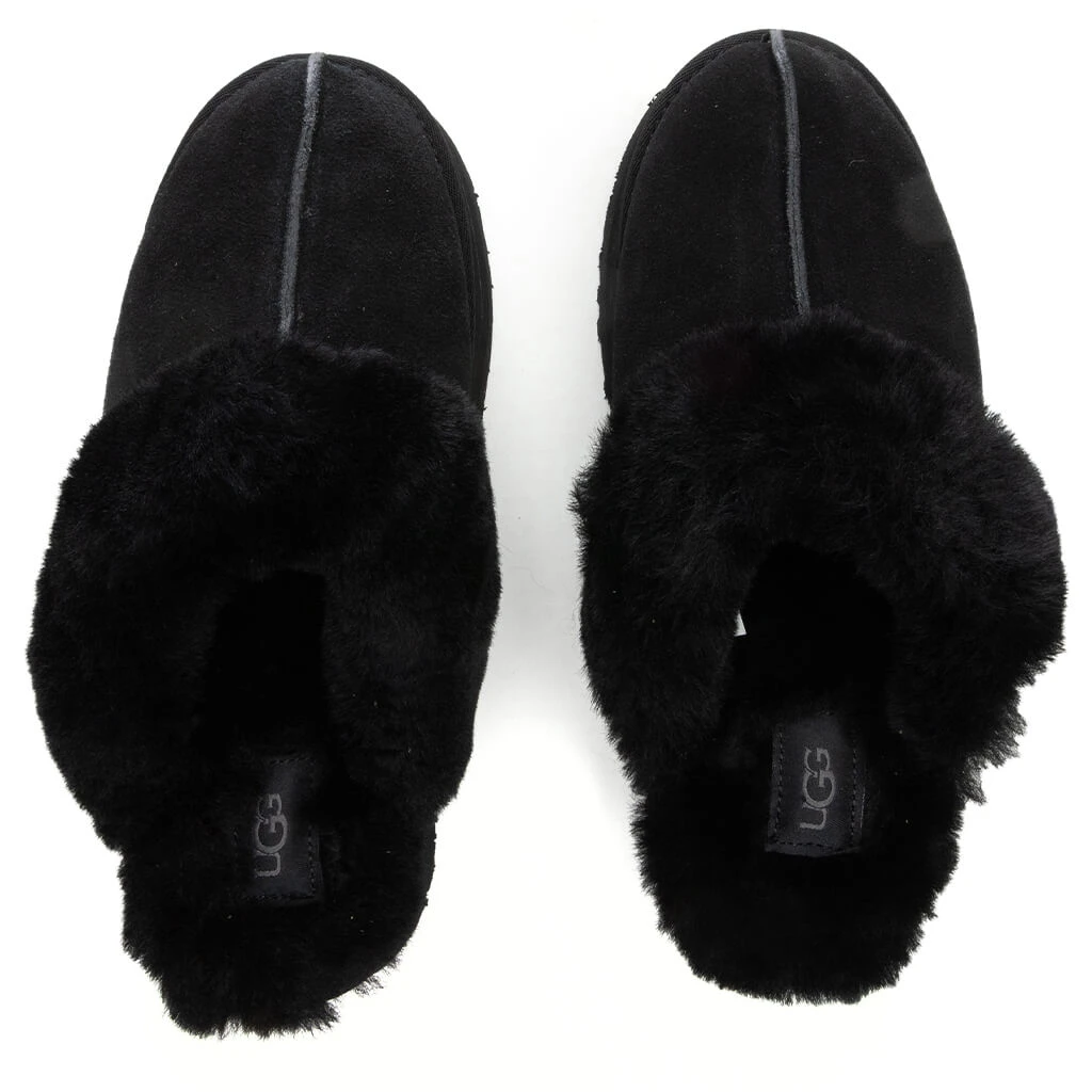 Ugg Women's Disquette Slipper - Black 6 Ugg Women's Disquette Slipper - Black - Image 4