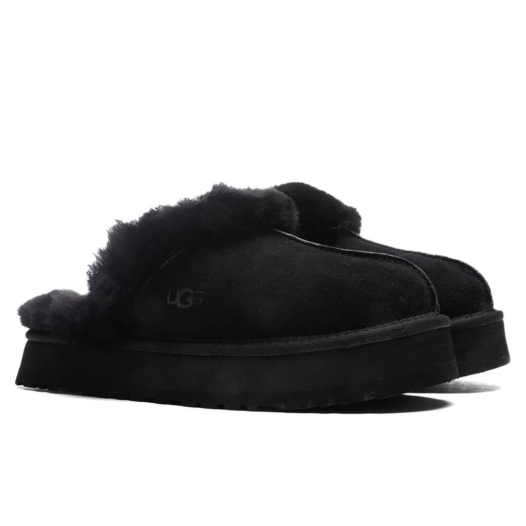 Ugg Women's Disquette Slipper - Black 4 Ugg Women's Disquette Slipper - Black - Image 2