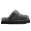 Ugg Women's Disquette Slipper - Charcoal -Fashion Clothing Store UGG Women s Disquette Slipper Charcoal 1122550 CHRC 11 05 2021 01