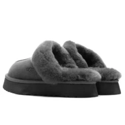 Ugg Women's Disquette Slipper - Charcoal 8 Ugg Women's Disquette Slipper - Charcoal -Fashion Clothing Store UGG Women s Disquette Slipper Charcoal 1122550 CHRC 11 05 2021 01 3