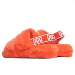 Ugg Women's Fluff Yeah Slide - Red Currant 8 Ugg Women's Fluff Yeah Slide - Red Currant -Fashion Clothing Store UGG Women s Fluff Yeah Slide Red Currant 1095119 RCRR 02 27 2021 01 4