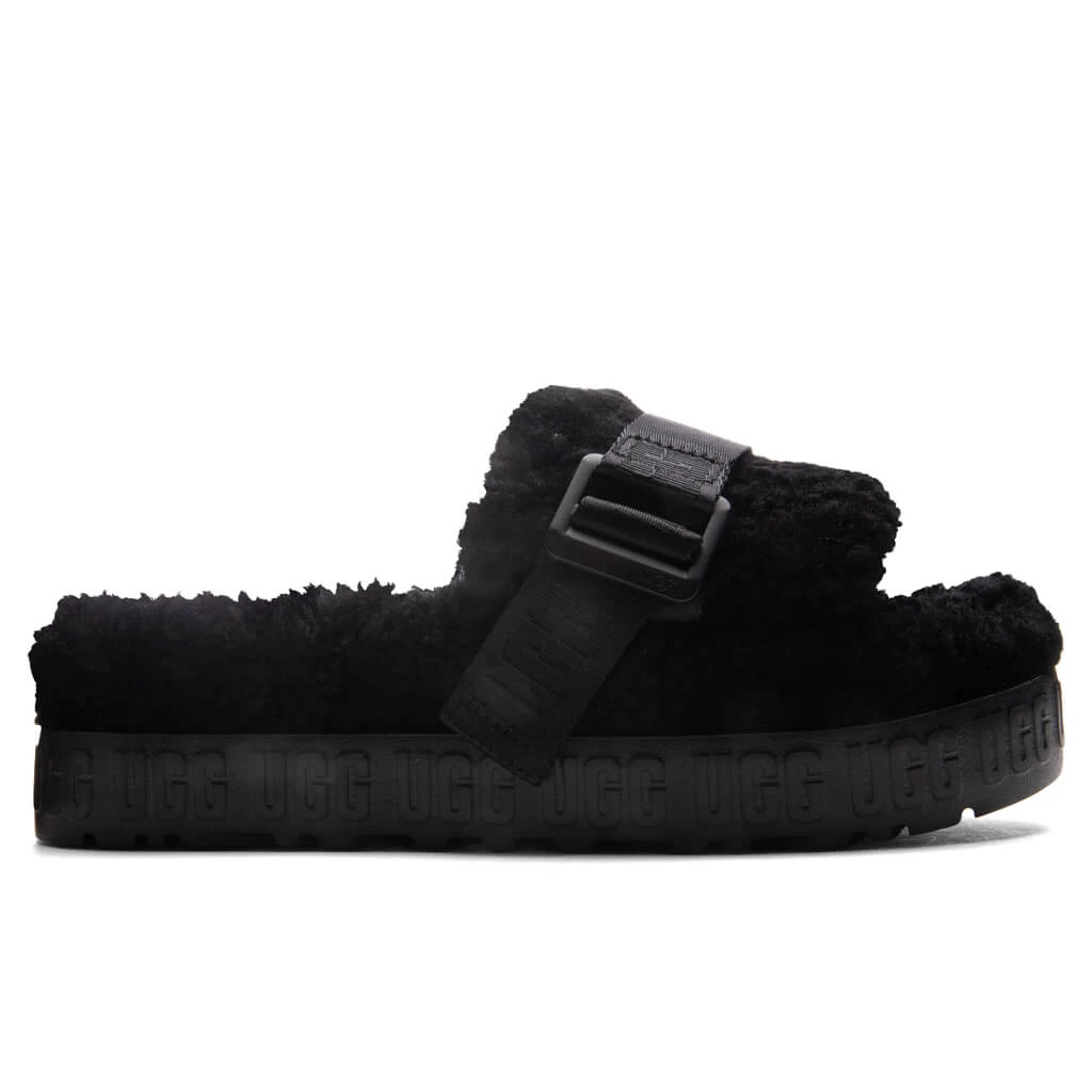 Ugg Women's Fluffita Slipper - Black 3 Ugg Women's Fluffita Slipper - Black