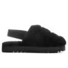 Ugg Women's Super Fluff Slipper - Black -Fashion Clothing Store UGG Women s Super Fluff Slipper Black 1121751 BLK 11 06 2021 01