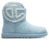UGG X Telfar Logo Mini - Blue 2 UGG X Telfar Logo Mini - Blue -Fashion Clothing Store UGG x Telfar Logo Mini Blue 1122991 BLU 11 06 2021 01
