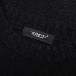 Undercover Psycho Sweater - Black -Fashion Clothing Store Undercover Pullover Black UC2B4902 2 12 21 22 Feature DV 33 01b178df c99e 4bb5 ac59 e0d79eb8f394