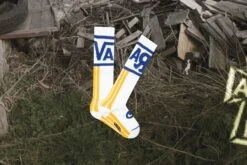 Vans Vault X Aries Men's Sport Socks - White -Fashion Clothing Store Vans Vault x Aries Womens Sport Socks 9.5 13 White VN0A5GV3YZW Feature September 6 2021 02 bf5ab245 d06f 45d6 a8eb f8e5b9f1ed75