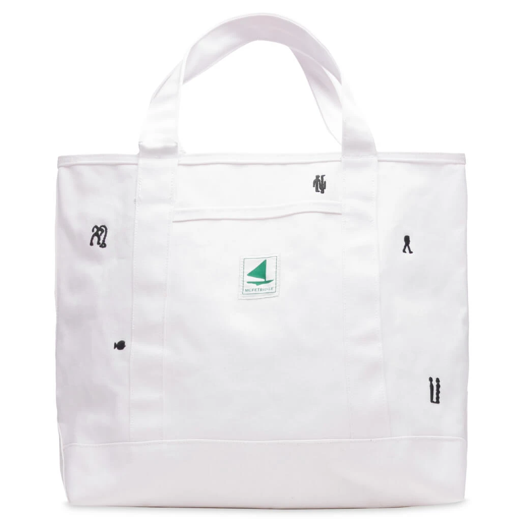 Vans Vault X Geoff McFetridge Tote - White 3 Vans Vault X Geoff McFetridge Tote - White