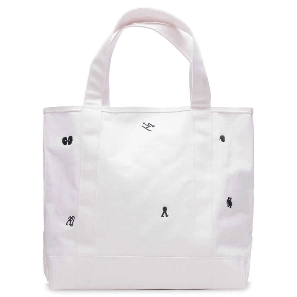Vans Vault X Geoff McFetridge Tote - White 4 Vans Vault X Geoff McFetridge Tote - White - Image 2