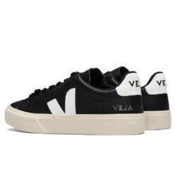 Veja Women's Campo Chromefree - Black/White -Fashion Clothing Store Veja Women s Campo Chromefree Black White CP051215A 11 09 2020 01 4