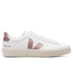 Veja Women's Campo Chromefree Leather - Extra White/Nacre