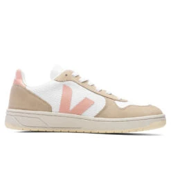 Veja Women's V-10 Alveomesh - White/Bellini/Almond