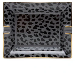 Leopard Ashtray Type-2 - Grey