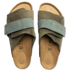 Birkenstock Wide Kyoto - Thyme -Fashion Clothing Store Wide Kyoto Thyme 1023831 06 21 23 Feature VR