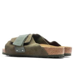Birkenstock Wide Kyoto - Thyme -Fashion Clothing Store Wide Kyoto Thyme 1023831 06 21 23 Feature VR 5