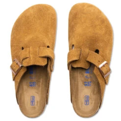 Birkenstock Women's Boston Soft Footbed - Mink -Fashion Clothing Store Women s Boston Soft Footbed Mink 1009543 06 21 23 Feature VR 6